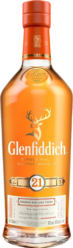 Glenfiddich 21 Ani Single Malt Whisky 0.7L